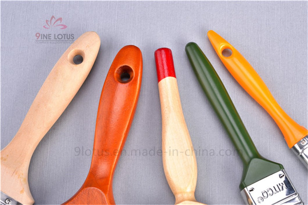 Custom Design Color High Quality Plastic Handle Paint Brush