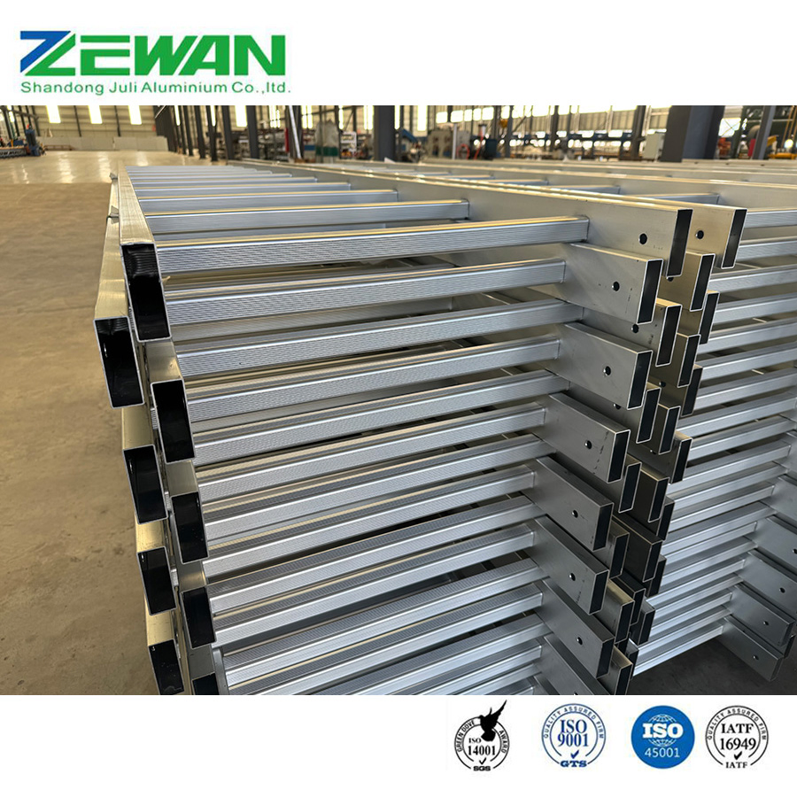 Folding Aluminum Multi-Purpose Ladder Manufacturer Safety Fixed Aluminum Straight Step Ladder