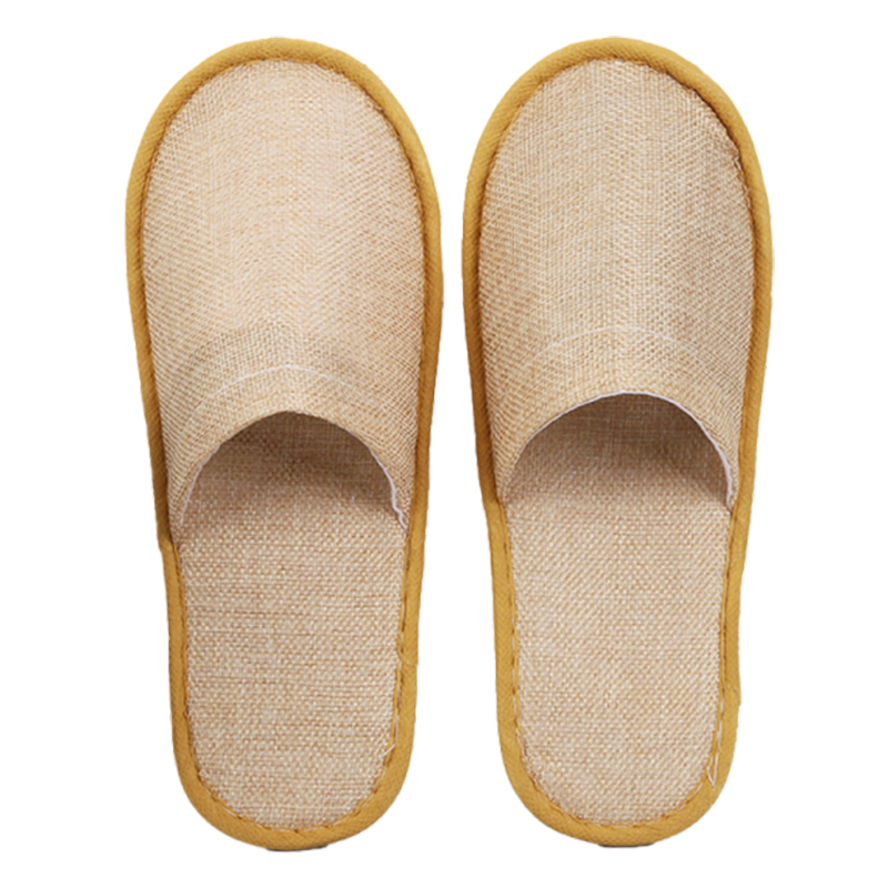 Wholesale Customized Hotel Slippers Private Design Logo Application
