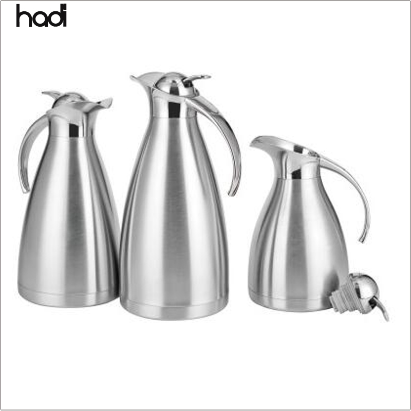 Hotel Supplies Wholesale Buffet Furniturerniture Arabian Tea Pot Warmer Silver Stainless Steel Coffee Urn Warmer for Sale