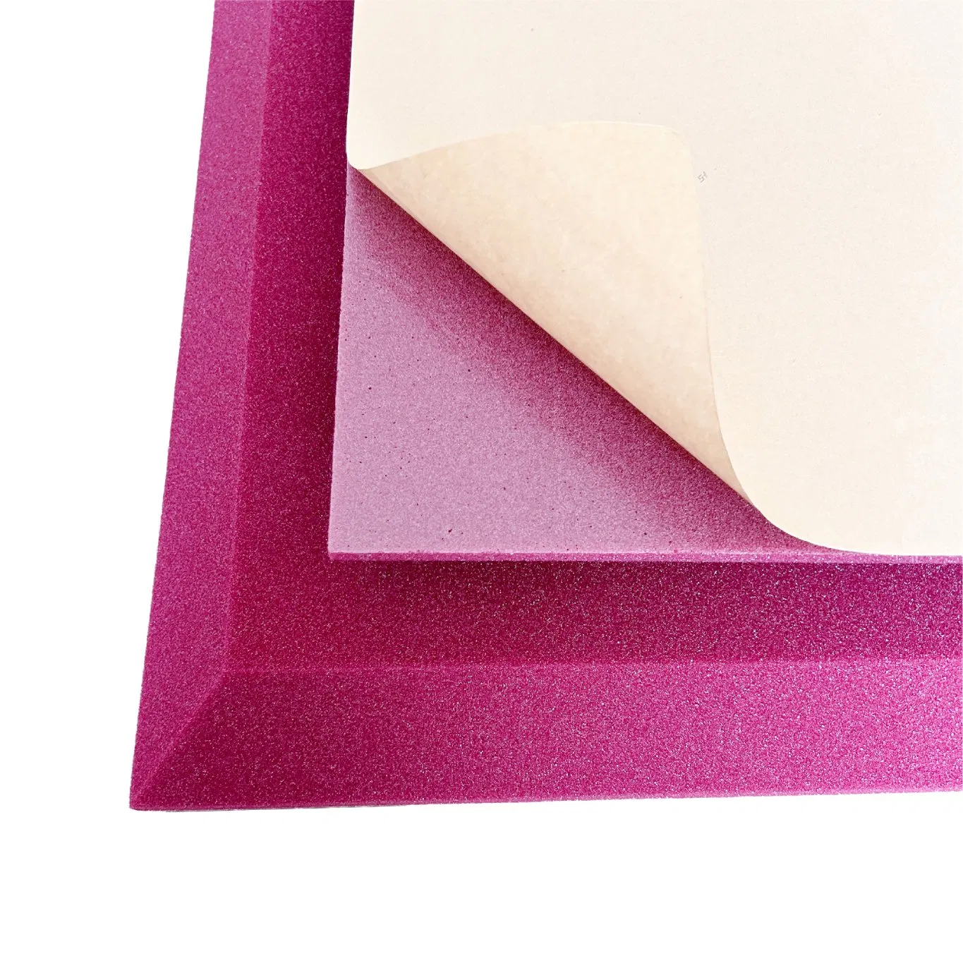 Factory Directly Sell Soundproof Studio Acoustic Foam with Adhesive Backing
