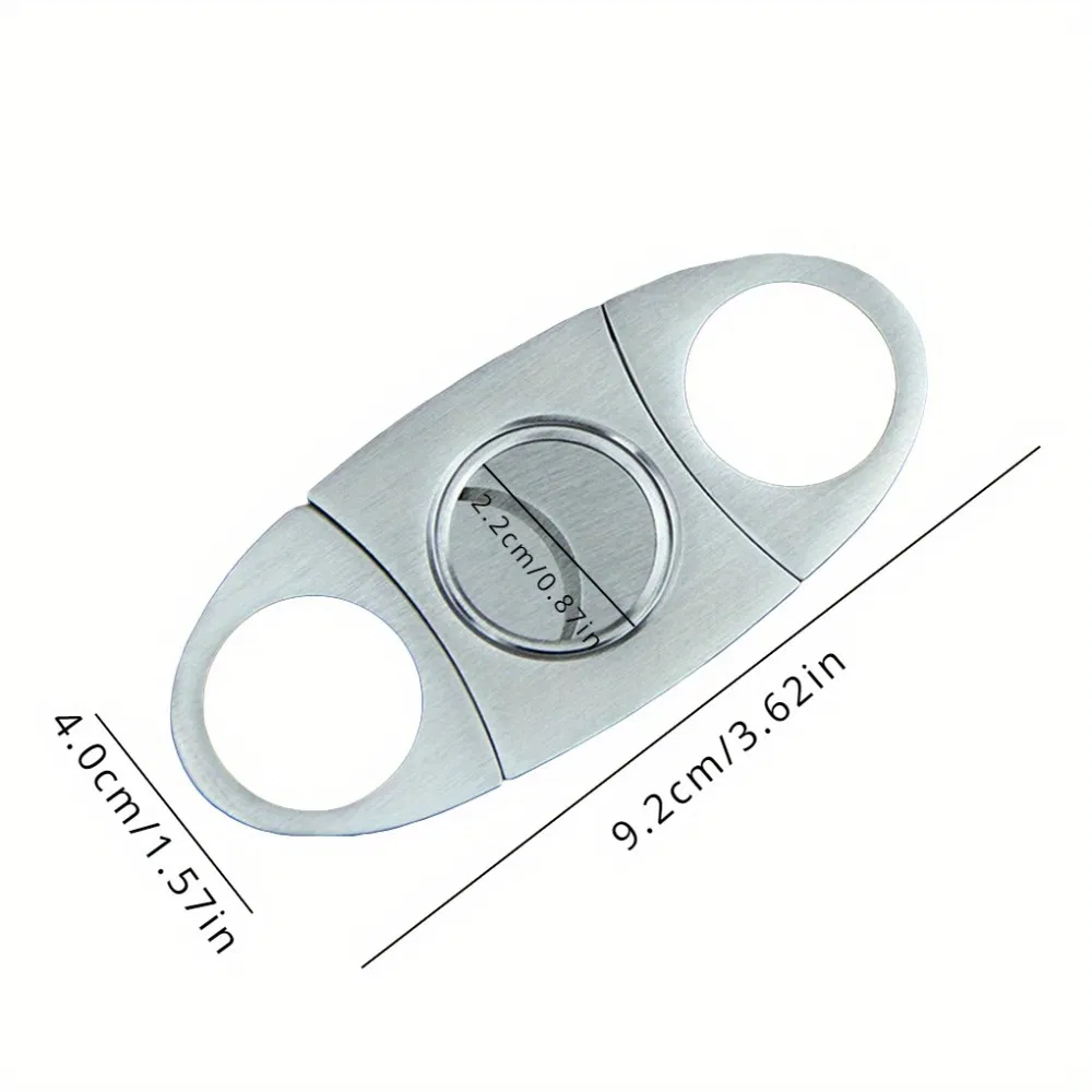 Premium Stainless Steel Smoking Scissors Metal Cigar Cutter