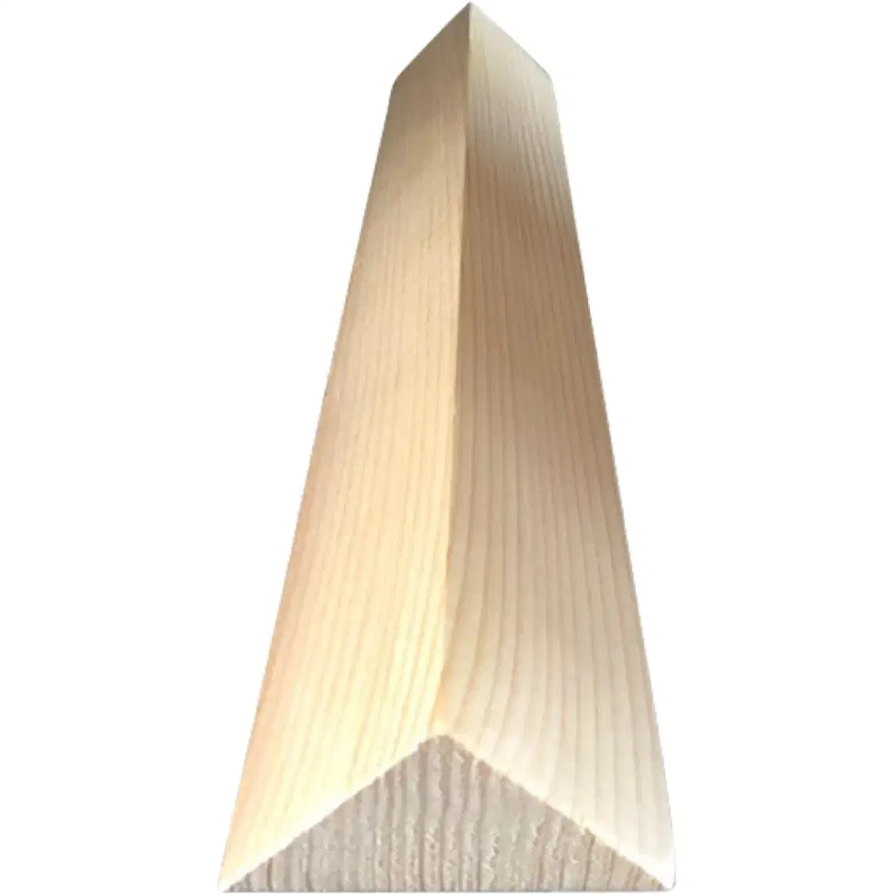 Trapezoid Wood Reveal Moulding for Interior Decoration