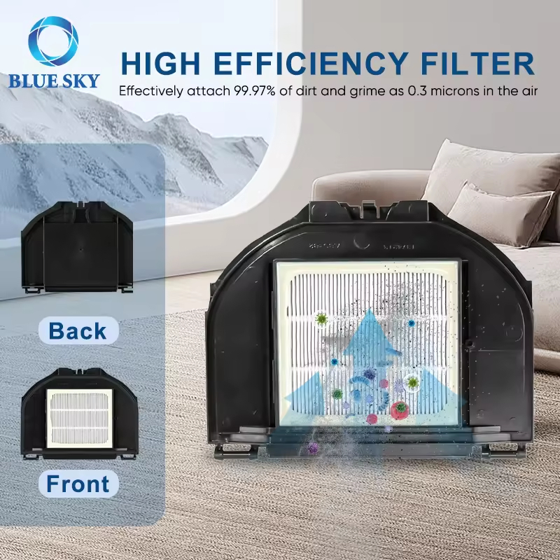 Main Brush Side Brush HEPA Filter for Sharks RV2310 RV2310ae Matrix Robot Vacuum Cleaner