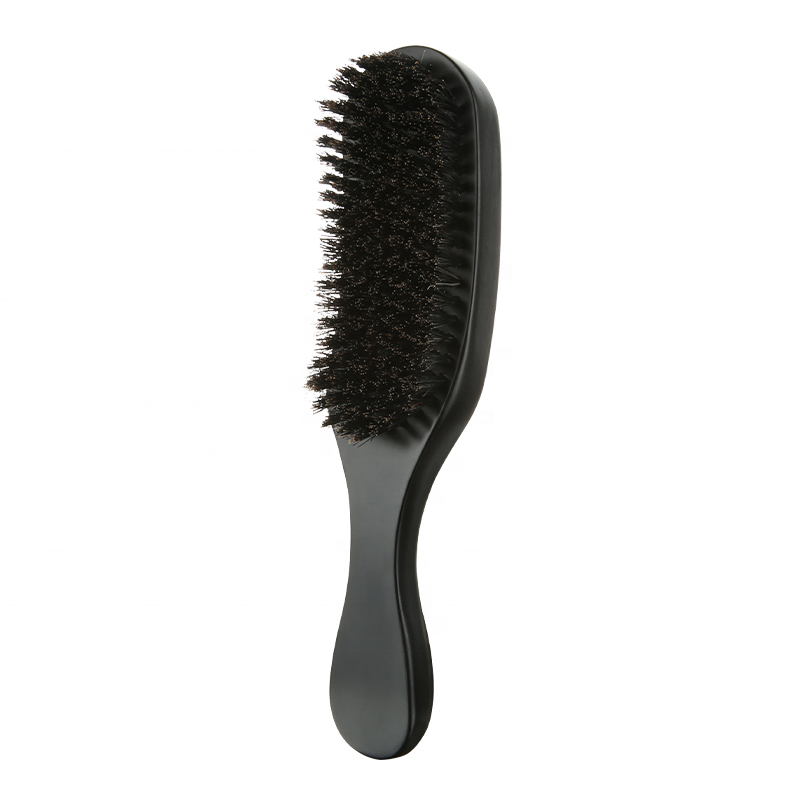 Factory OEM Custom Premium Boar Bristle Wood Beard Grooming Shaving Mustache Brush for Men's Face Daily Care Use Home Hotel