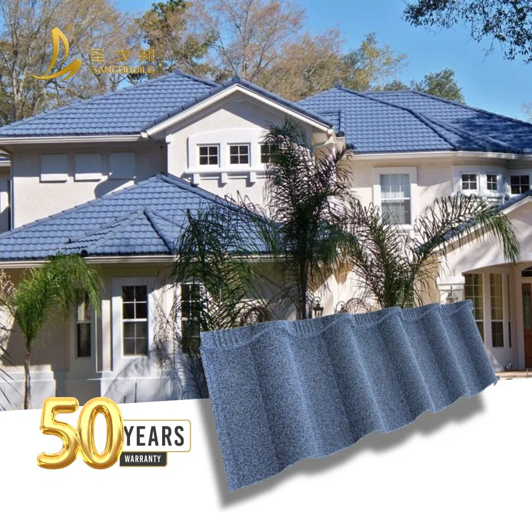 Каменные кровельные черепицы из оцинкованного алюминия