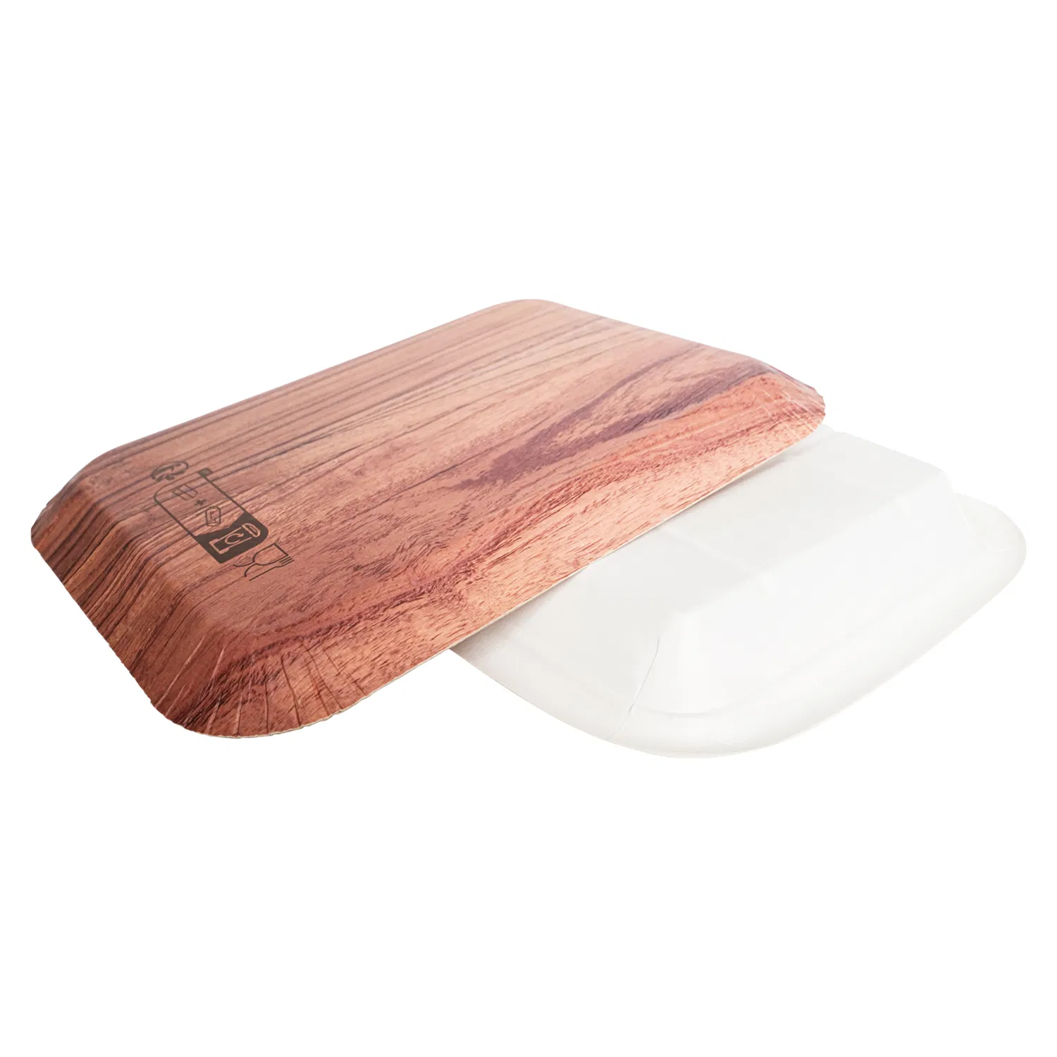 Paper Dinner Plate Paper Plate Raw Material 250 GSM