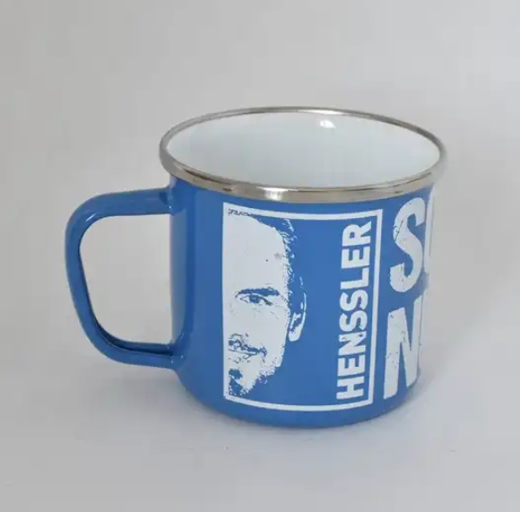 Customize Outdoor Camping Enamel Coffee Mugs Milk Mugs 350ml with Custom Design