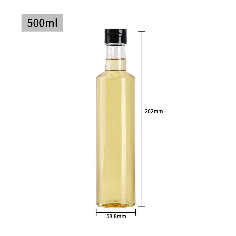 Factory 250ml 500nl Pet Olive Oil Bottle with Beri Cap