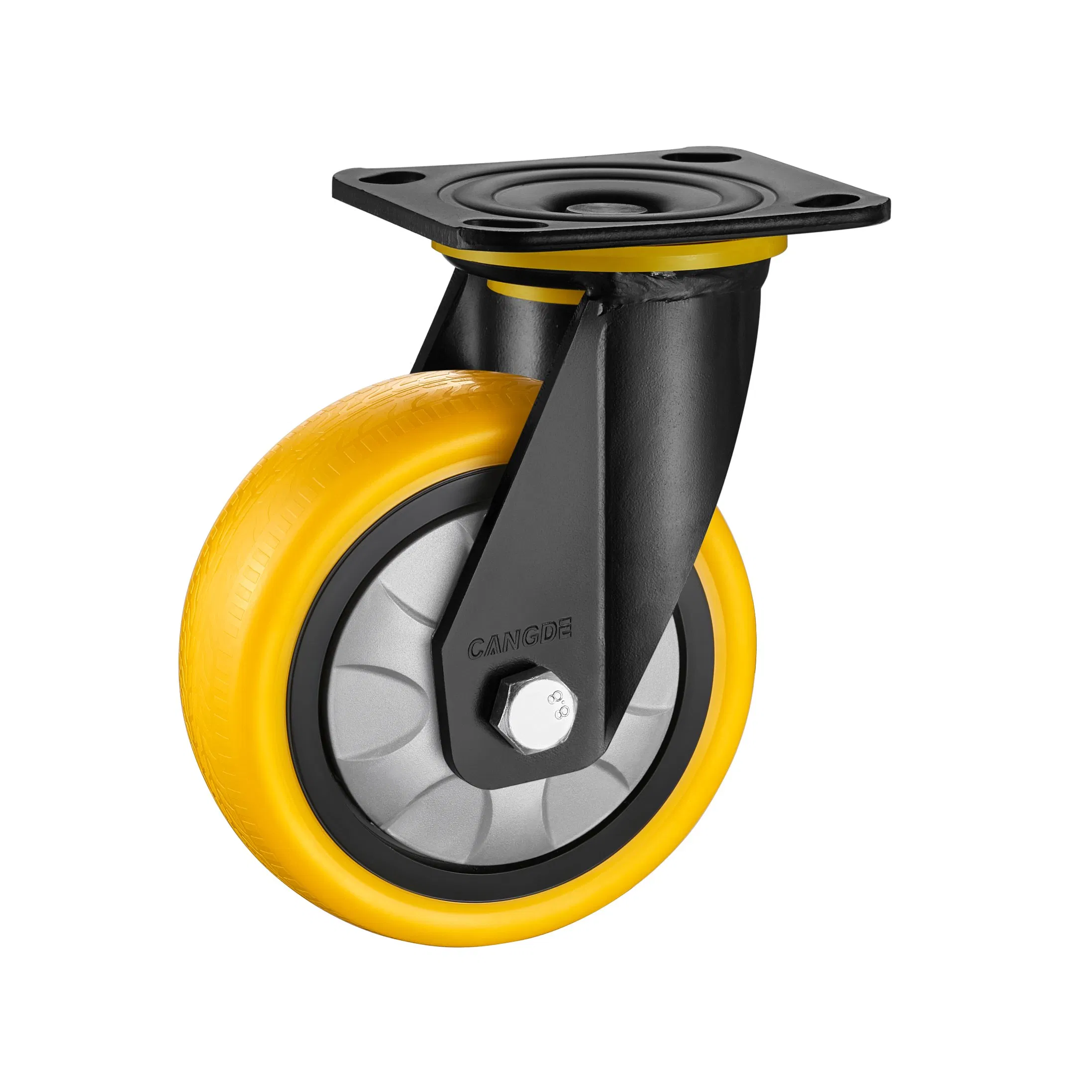 Heavy Duty Polyurethane PU Casters for Industrial Use