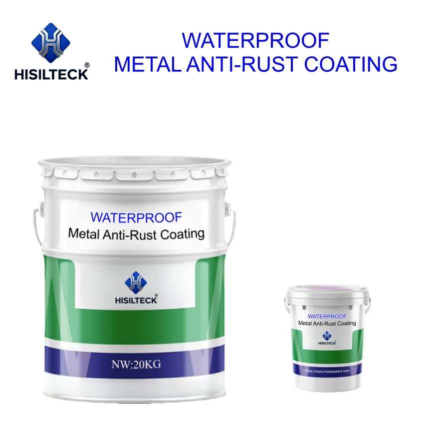 Moisture-Curing Ms Polymer Hybrid Waterproof and Anticorrosive Coating with High Elasticity, Medium Hardness for outdoor Appication, Roof, Road