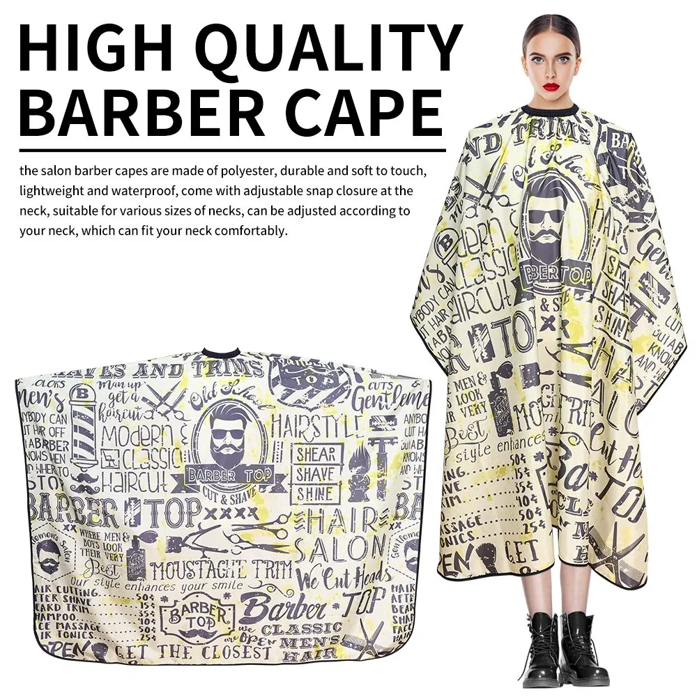 New Haircut Cloth Antistatic Cutting Hair Waterproof Salon Hairdressing Apron Salon Cape