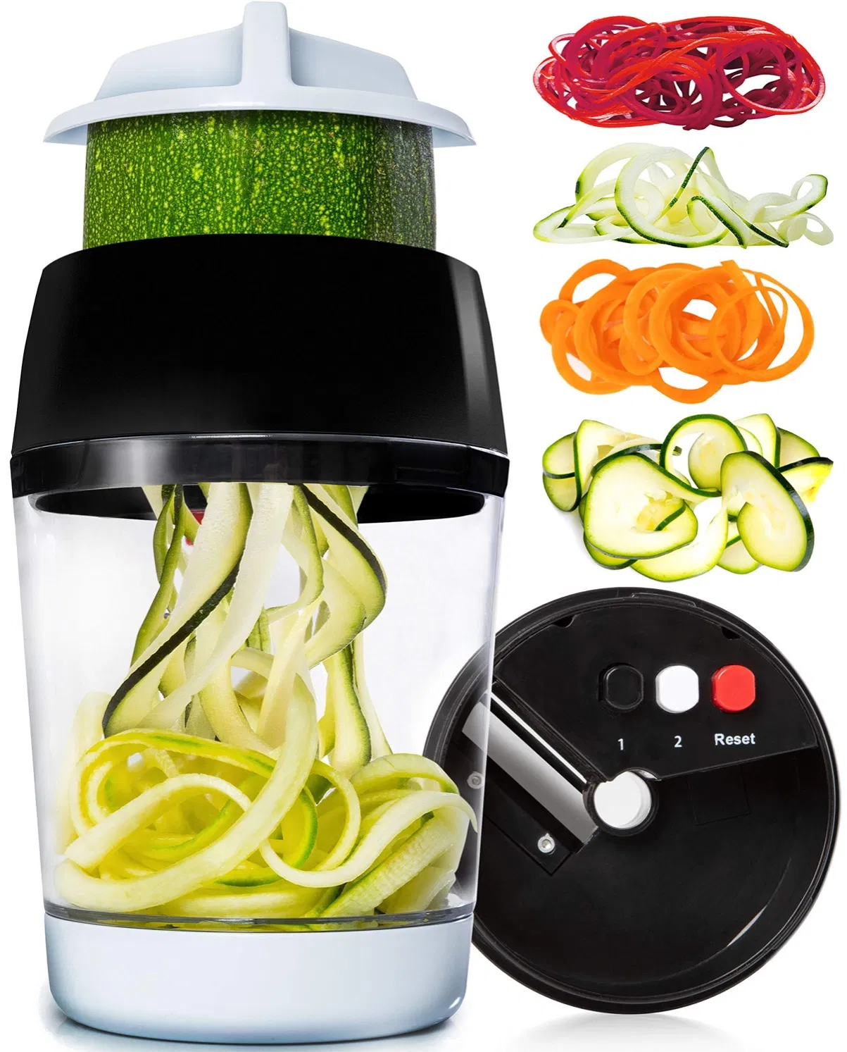 3 in 1 Food & Vegetable Chopper Vegetable Spiralizer