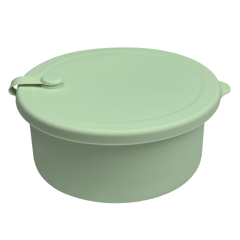 Customized Food-Grade Silicone Lunch Box, Silicone Bento Box, Microwaveable Lunch Box
