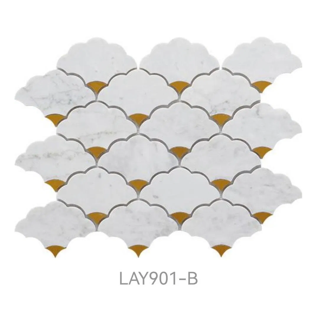 Мозаика из натурального мрамора для стен и пола