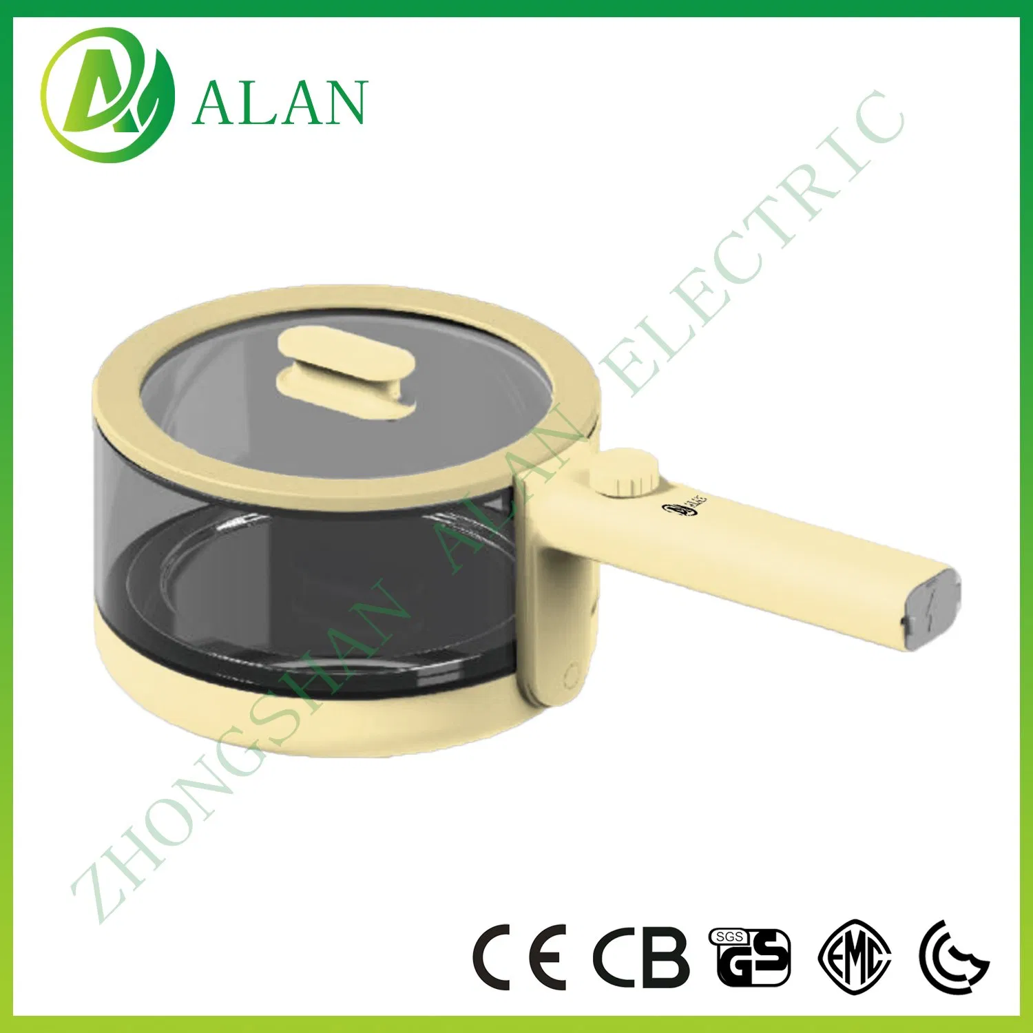 Knob Controller Easy Operation 1-2 People Use Mini Portable Electric Cooker Multicooker Hotpot Cooker Pan