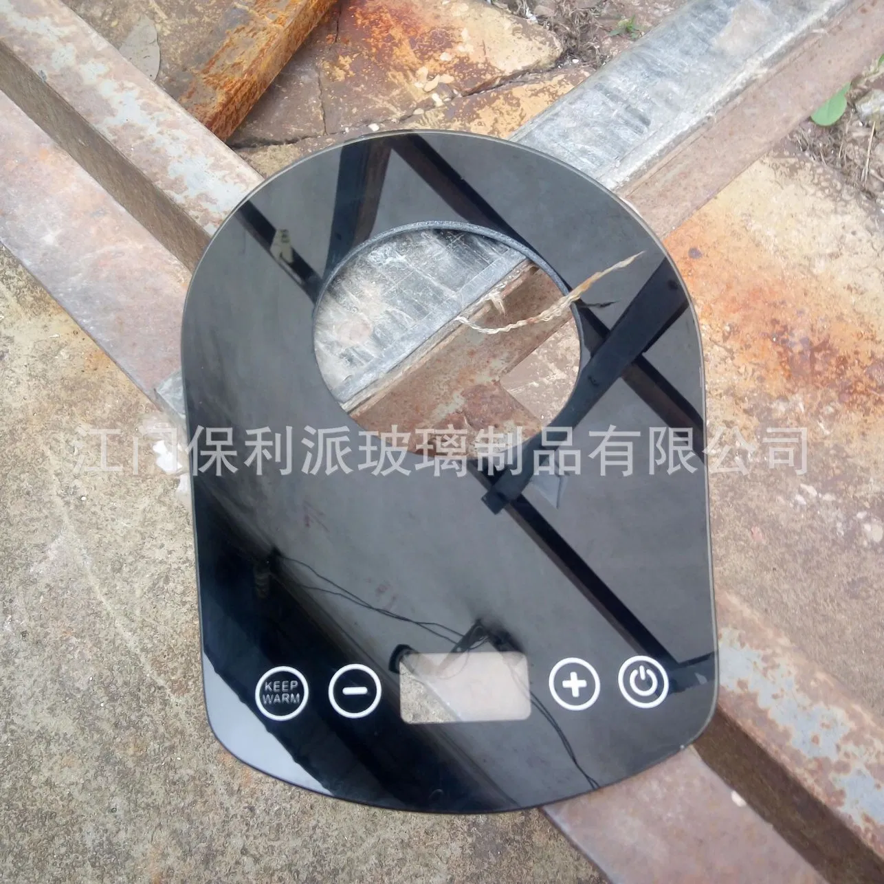 1mm 2mm Tempered Glass LCD Display Silkscreen CNC Ar Glass Screen