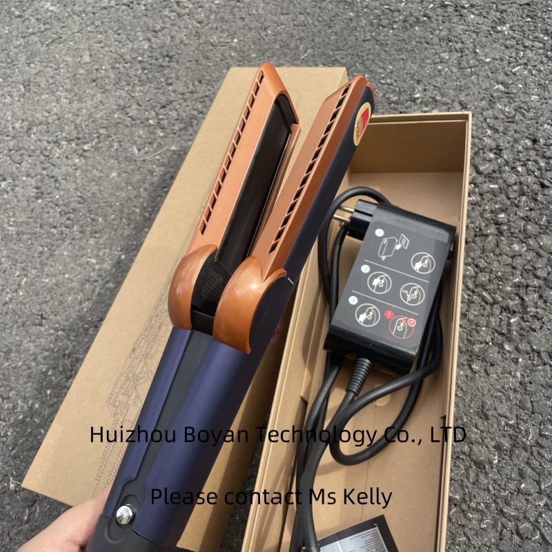 1: 1 Oringinal Cordless Hair Straightener Brush Comb Hair Straightening Machine Fast Heat Rechargeable Airstrait