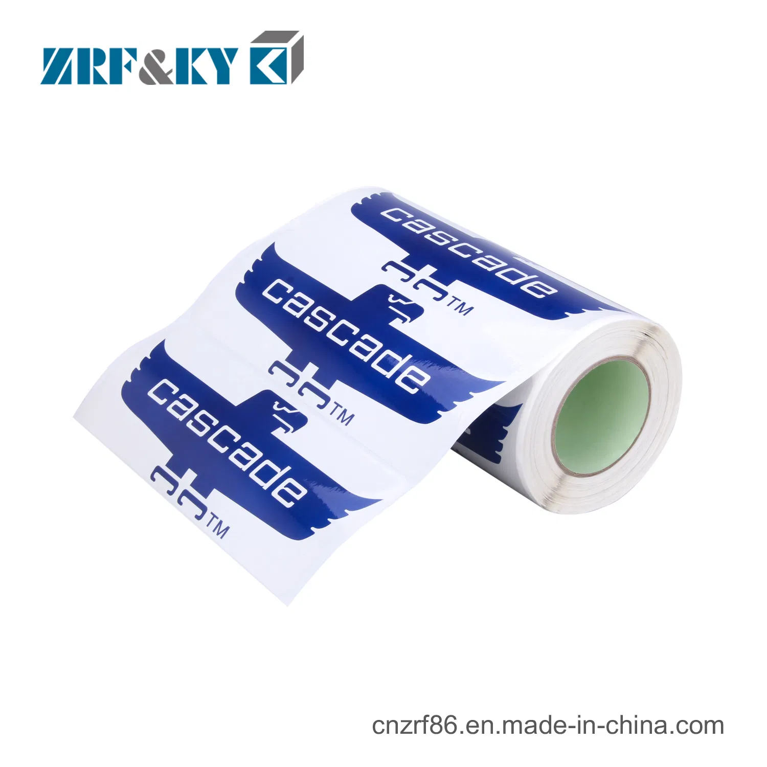 Custom Printed Waterproof Warning Sign Vinyl Roll Paper Label Sticker