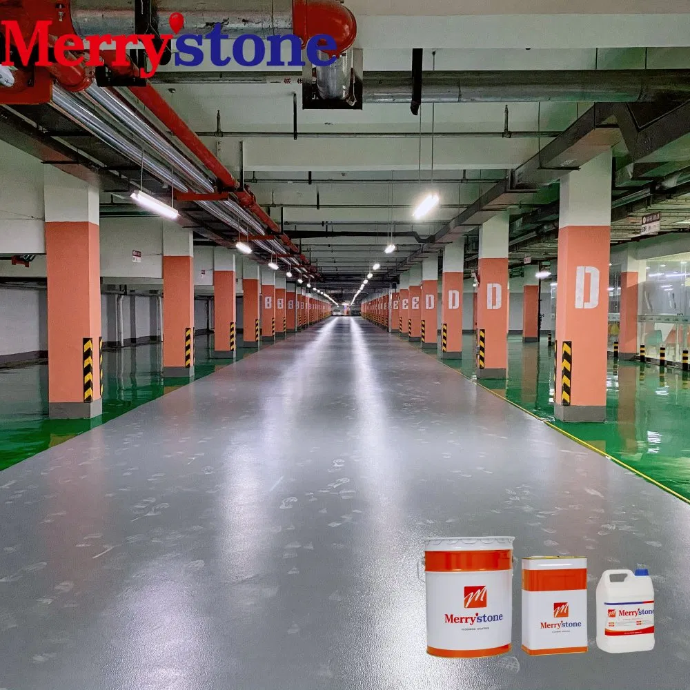 Decorative Wear-Resistant Colored Sealer Curing Concrete Floor Coating for High-End Underground Parking Lots