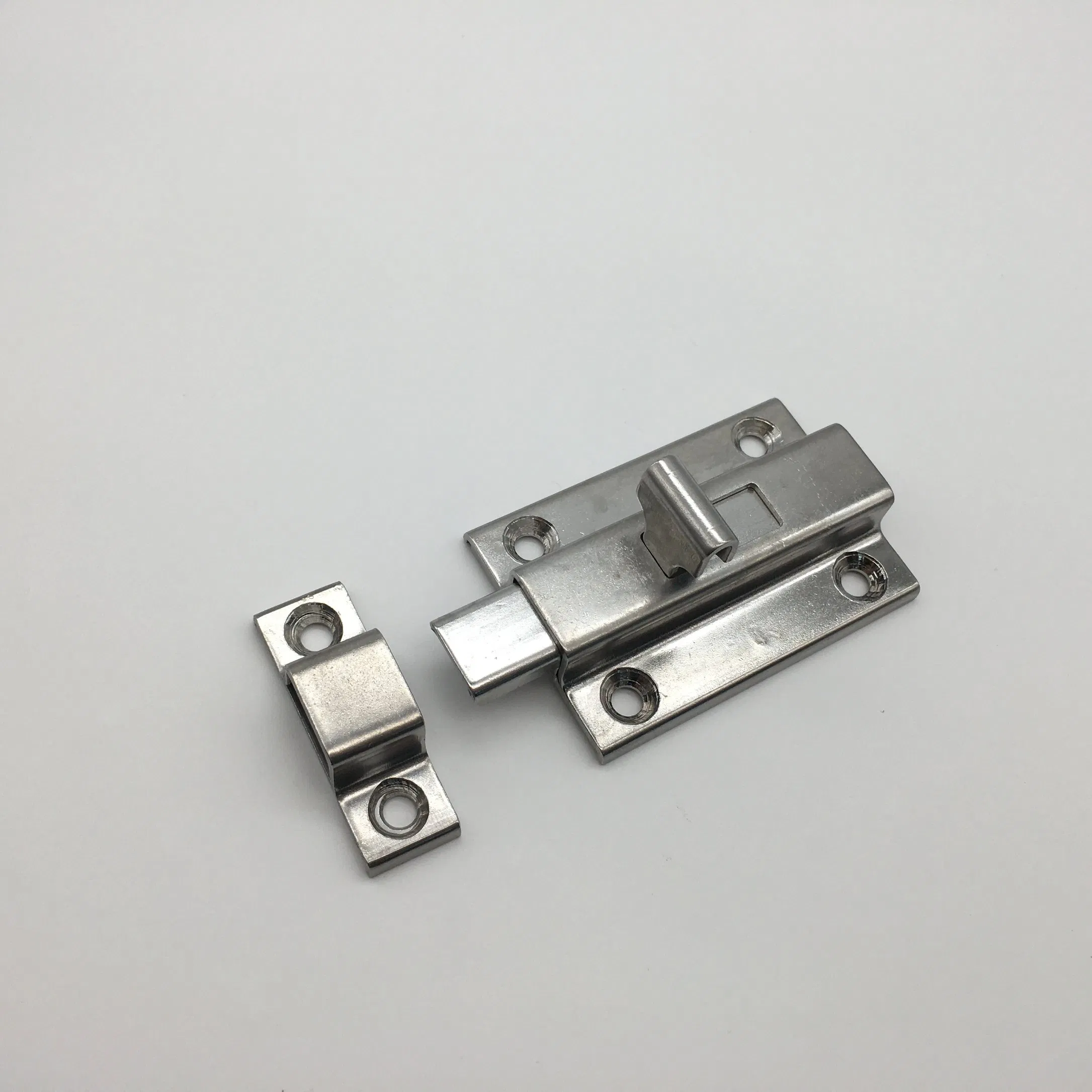 All Types of Internal Doors Stainless Steel Latch Sliding Surface Mounted Slide Door Bolt