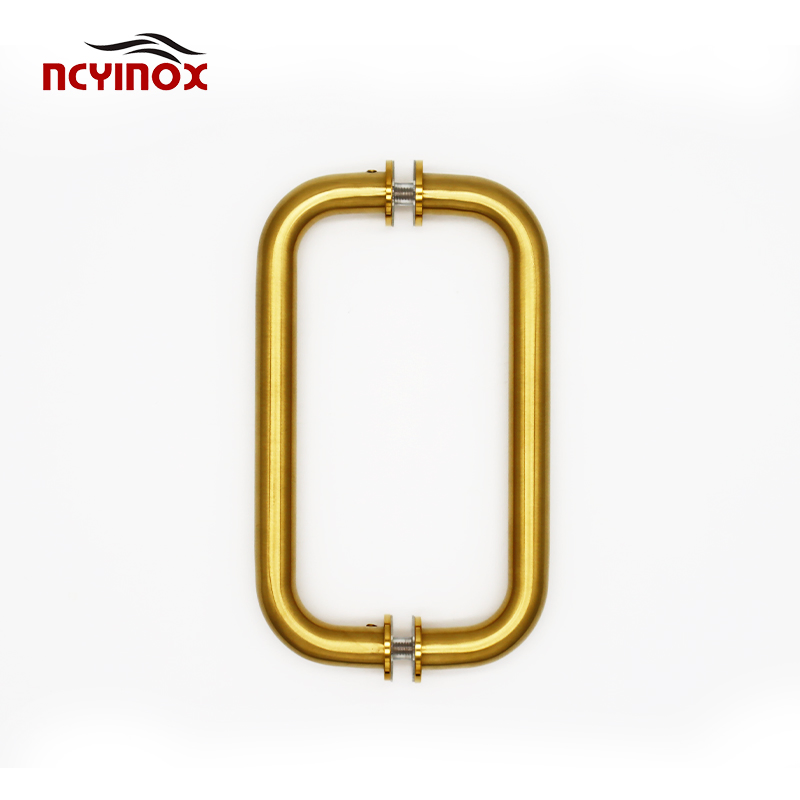 Factory Direct ODM/OEM Luxury Shower Hardware Set with Pull Handle, Heavy Duty Glass Hinges, Glass Clamps