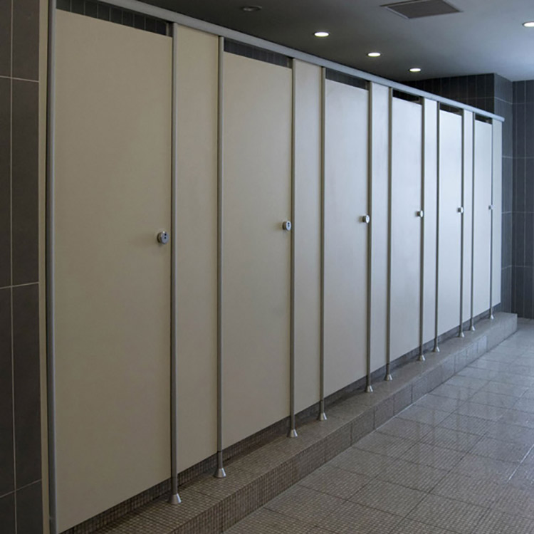 Waterproof Laminate Shower Toilet Cubicle Partition