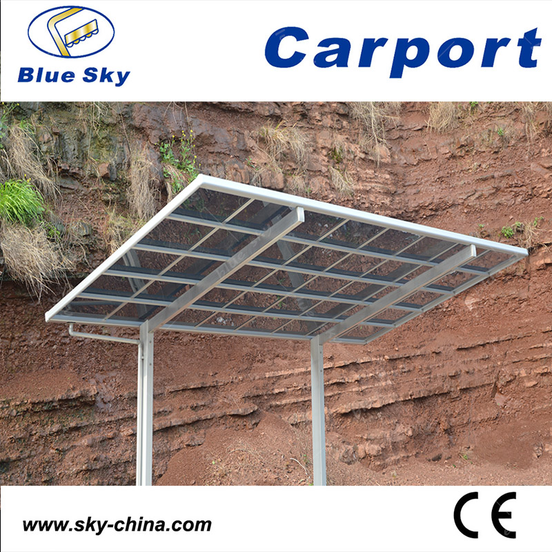 Durable Portable Polycarbonate and Aluminum Carport Car Shelter (B800-2)