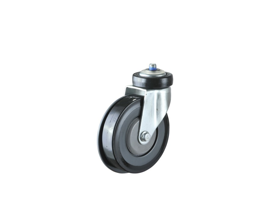 Factory 5 Inch Swivel Bolt Hole Shopping Trolley Wheel Escalator Castor Wheel