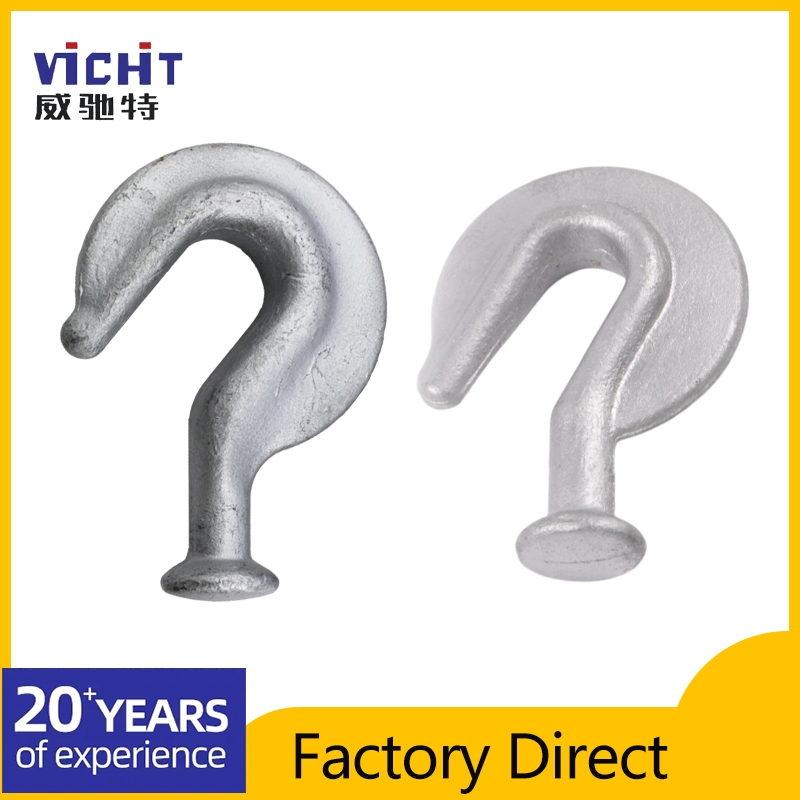 Galvanized Stainless Steel Iron J Hook for Transmission Line Accessories