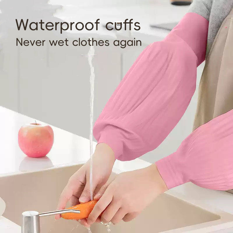 Household Waterproof Cleaning Arm Sleeves for Kitchen Laundry Home Use