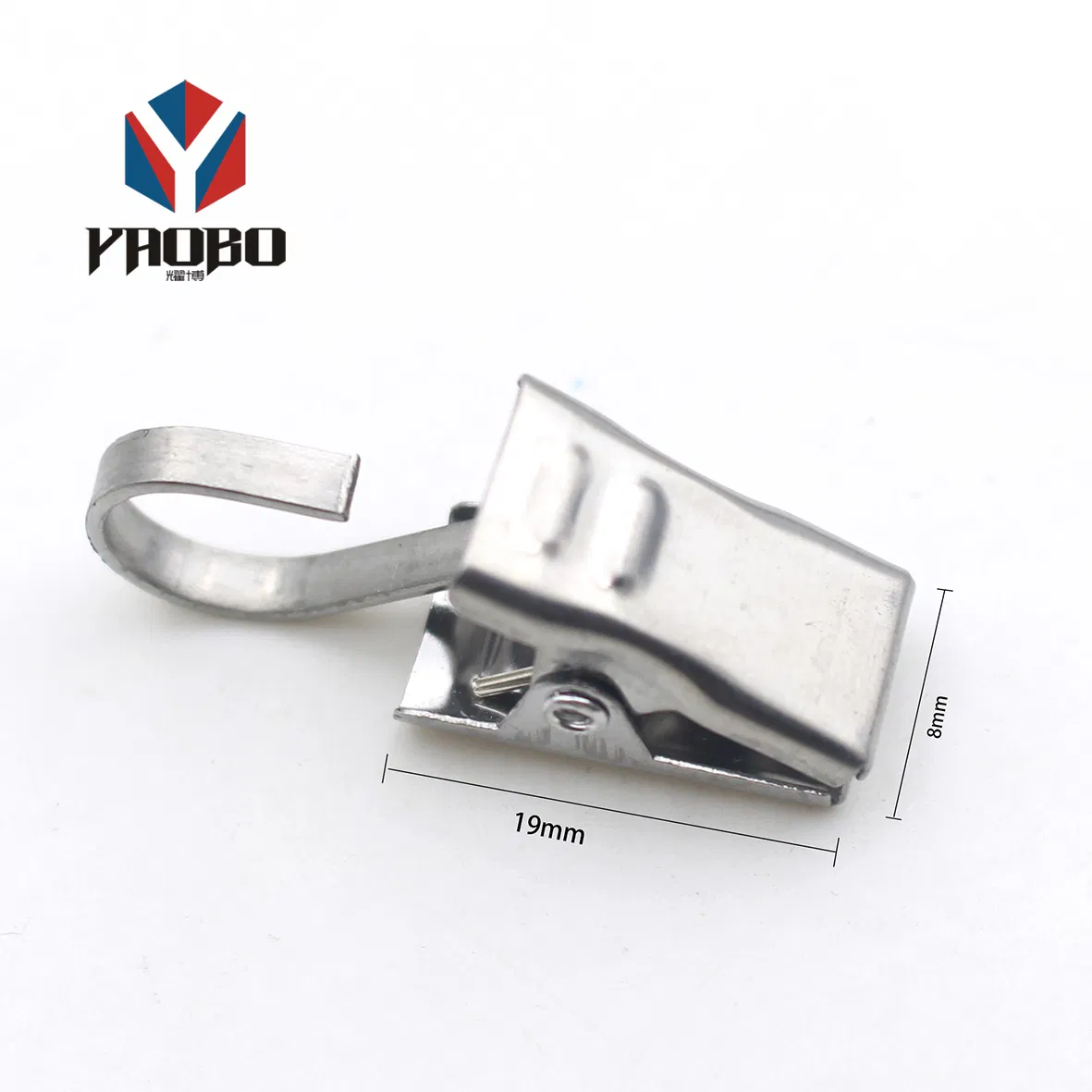 Premium Heavy-Duty Stainless Steel Curtain Hooks with Clips