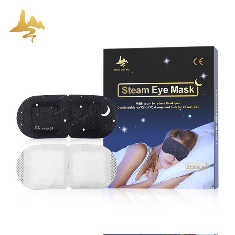 Wholesale Product Self Heating Disposable Steam Eye Mask to Promote Sleeping