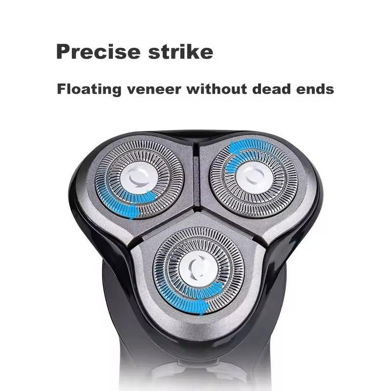 USB Home Travel Rotary Shavers Waterproof Electric Shavers Hair Clipper