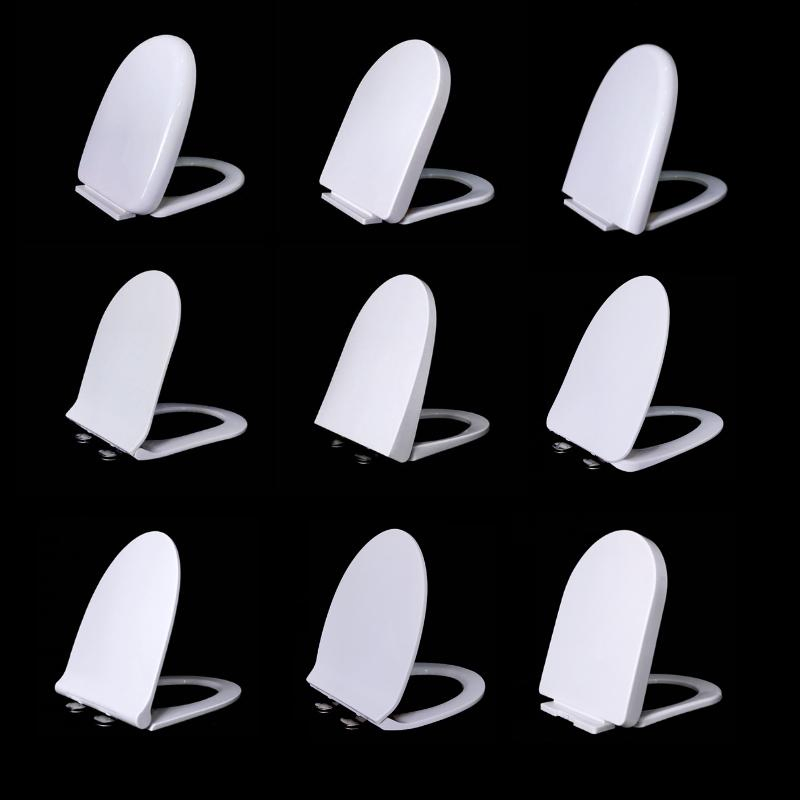 Factory Wholesale Bathroom Accessories PP Toilet Lid Hinge Soft Closer Toilet Seat Cover on Sale