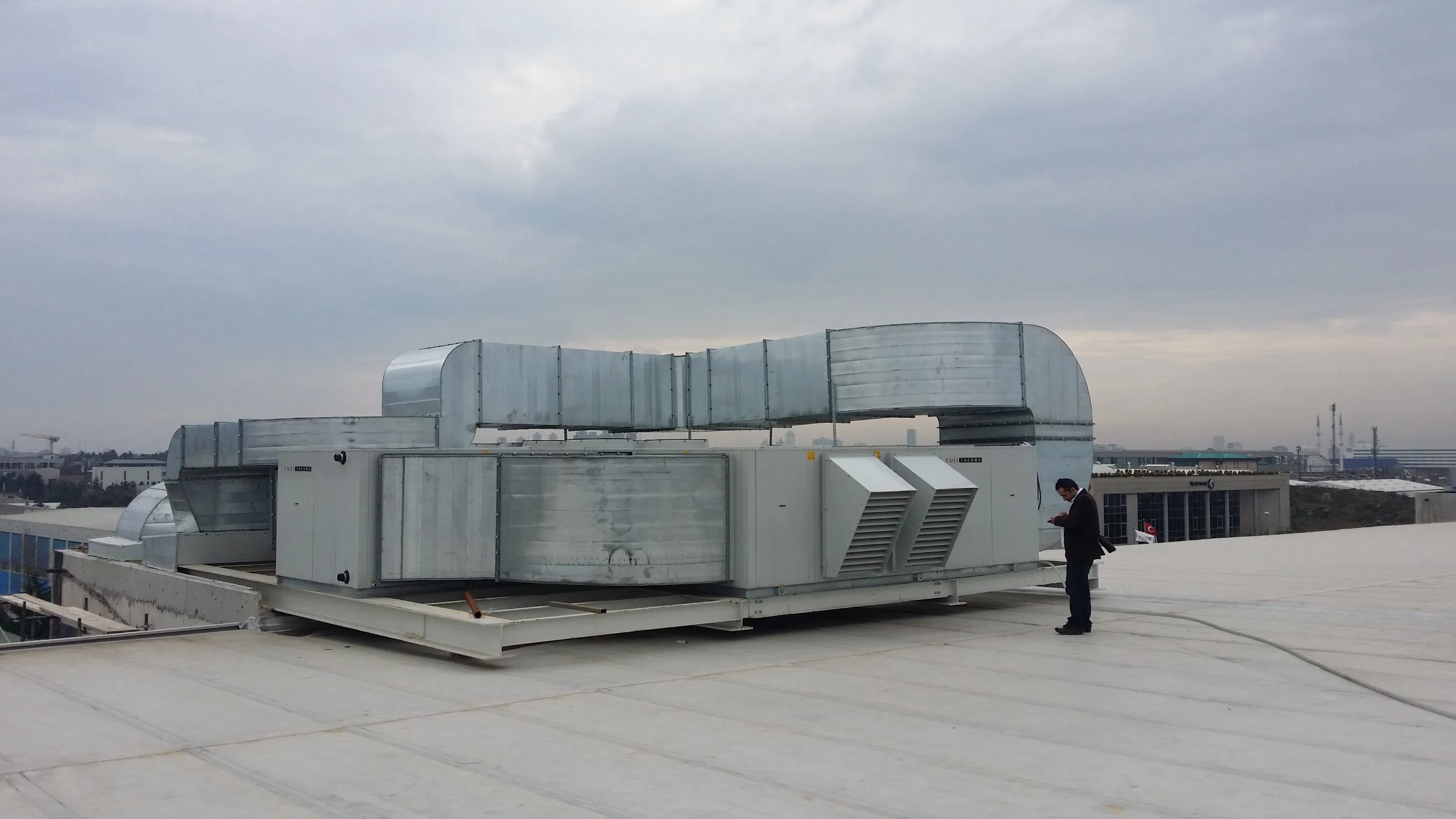 Крышный кондиционер R22/R410A/R407c/R134A