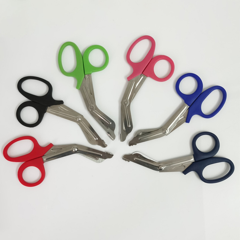 CE FDA Certified Medical Stainless Steel EMT Outdoor Bandage Trauma Shears Scissors