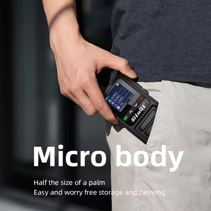 Портативная рация Binqi BQ-360 Mini 4G с GPS и дальностью 5000 км