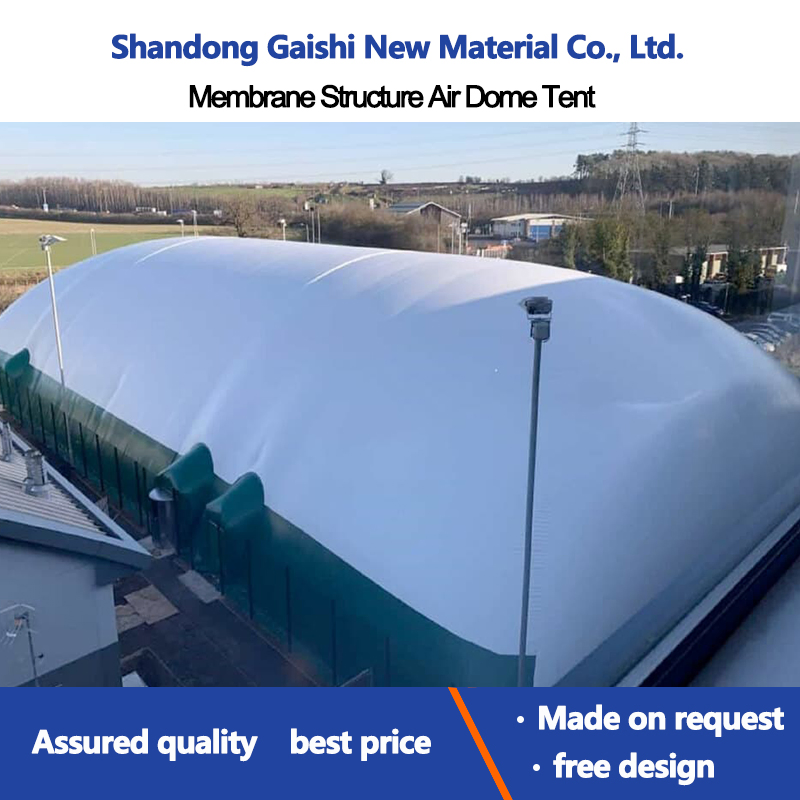 Large Inflatable Air Supported Industrial Storage Environmental Treatment Air Dome Canopy Tent