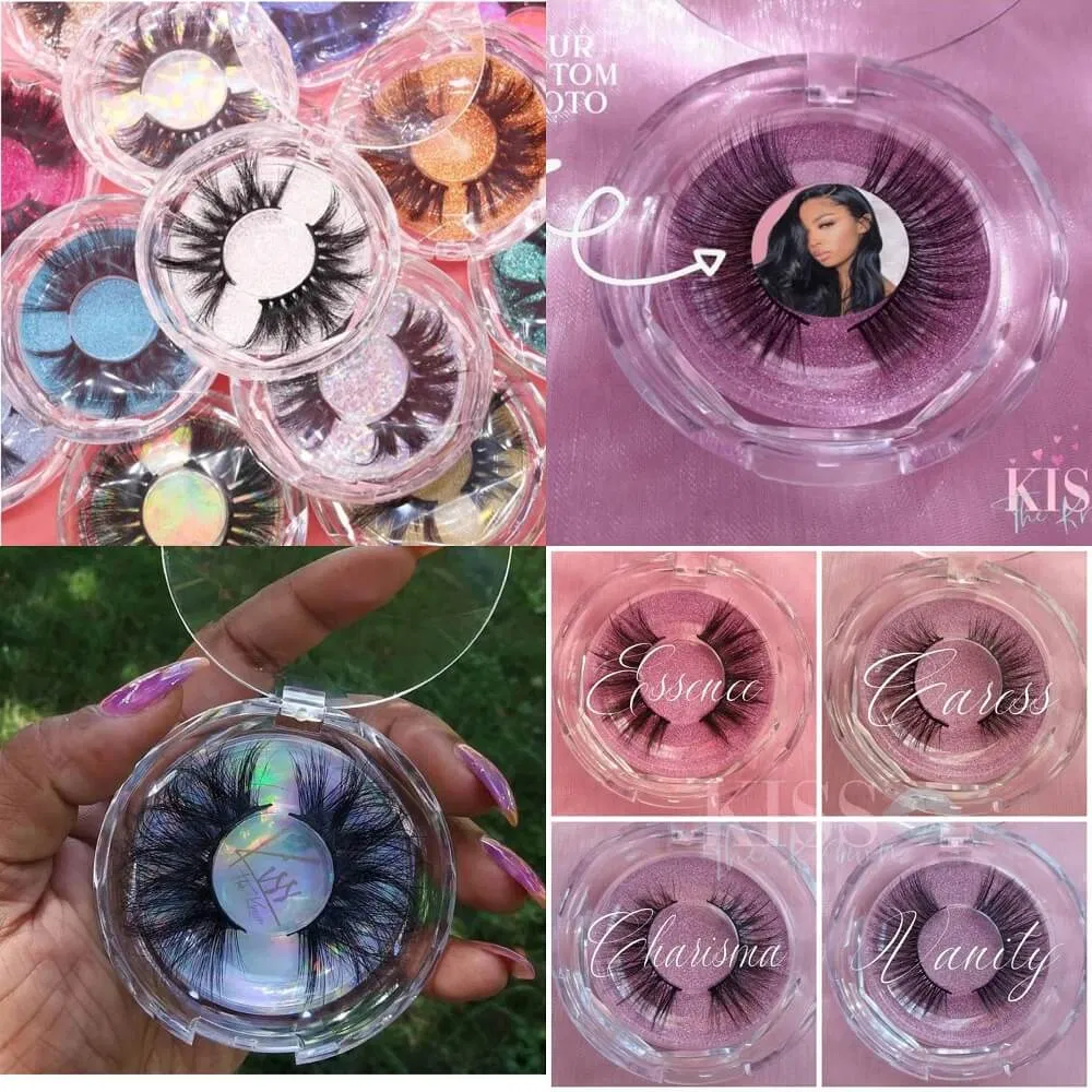 Factory Price Fluffy D Curl Faux Mink Lashes 3D Lightweight False Eyelashes