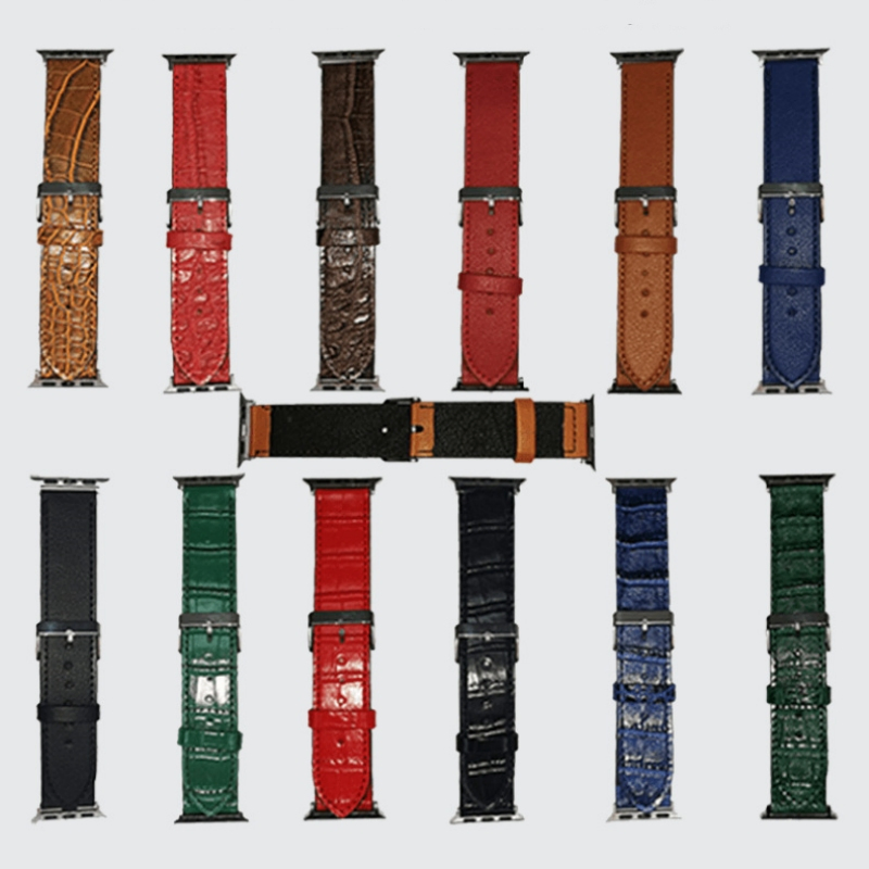 Fashion PU 38 40 42 44 Silicone Bracelet Smart Watch Strap