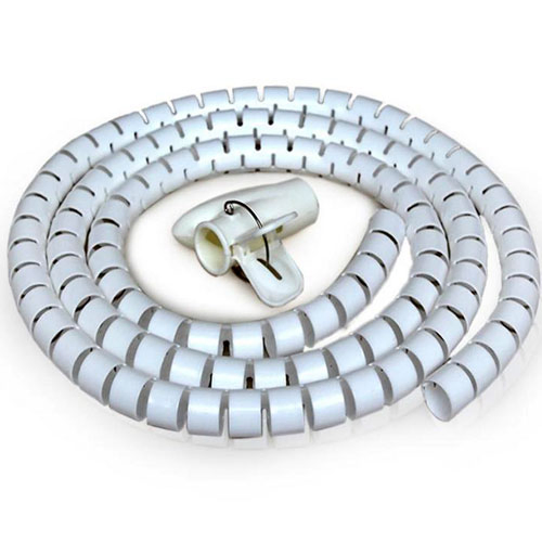 Eko UV Resistant Polyethylene Helix Mounting for Convenient Harness Protection Tube