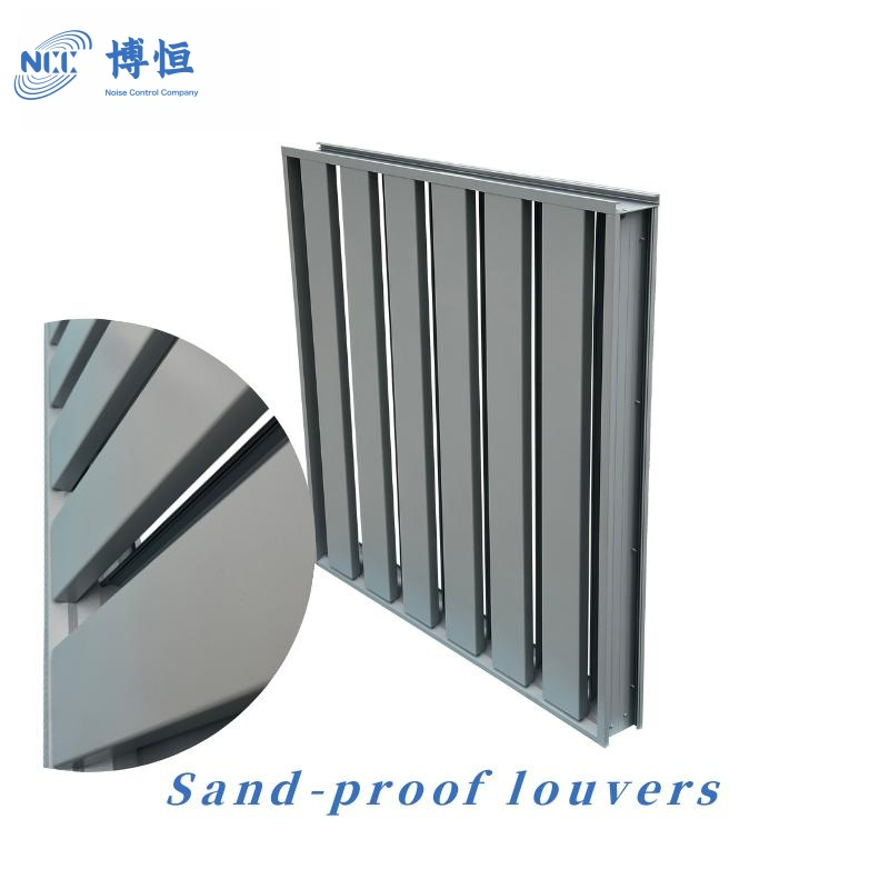 Sand Shutter for Sound Insulation Ventilation System