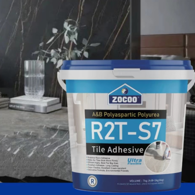 Innovative Reactive Resin Modern Ceramic Tile Big Slabs Installation Polyurea Tile Adhesive