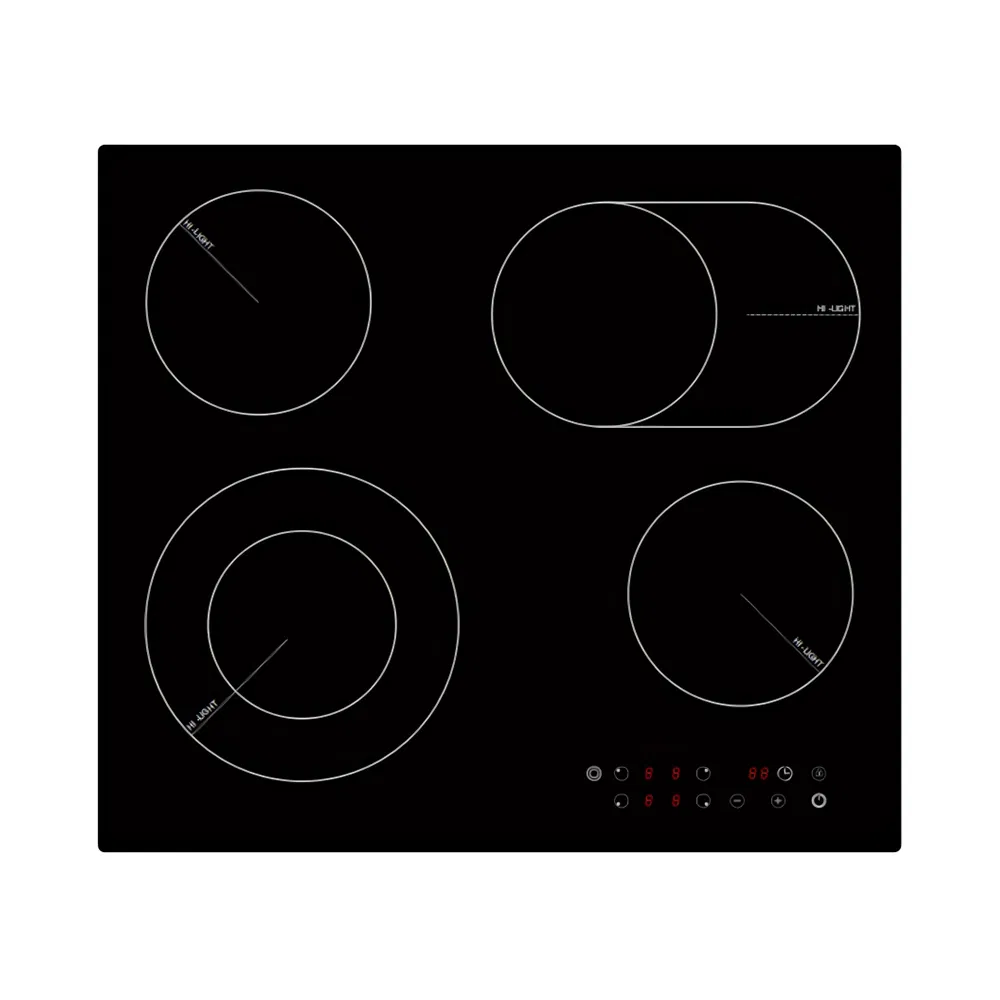 Hot Sales 2 Zone Ceramic Hob Induction Cooktop Electric Stove