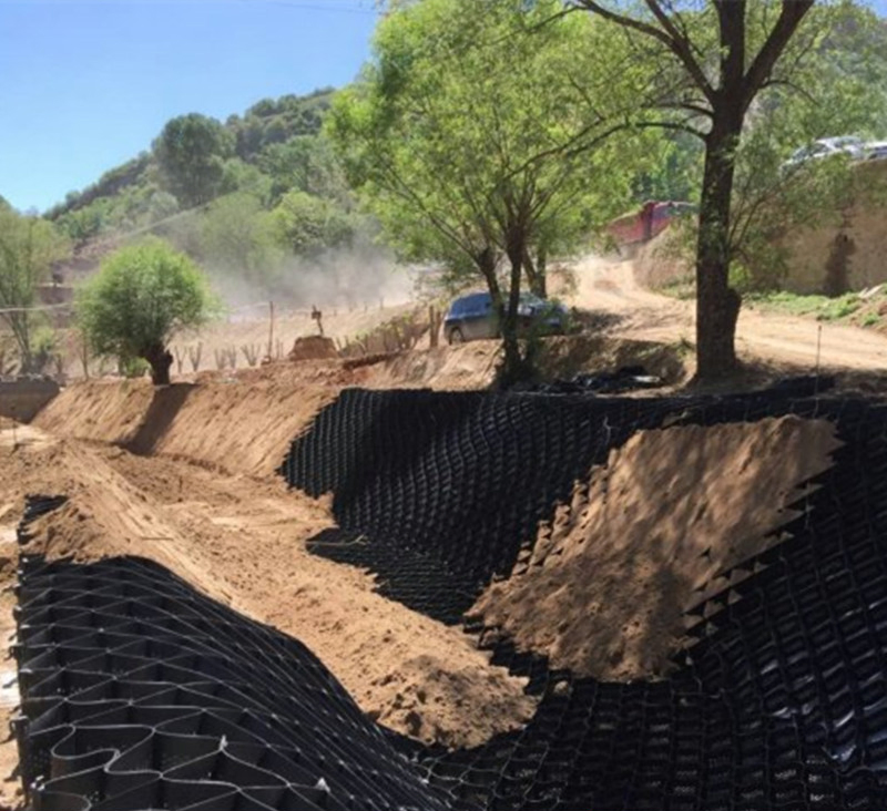 HDPE PCA 50, 75, 100, 150, 200mm Geocell Used in Road Construction