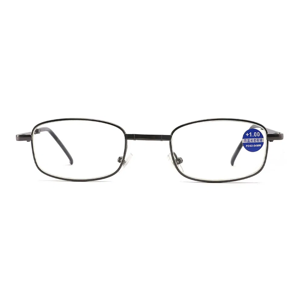 Gd High Quality Cheap Metal Reading Glasses Custom Designer Eyeglasses Frames Eyewear Old Men Women Glasses