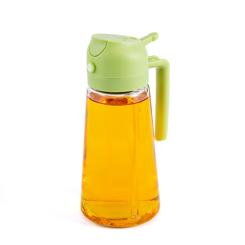 China Wholesale 470ml 600ml Olive Oil Glass Sprayer 2 in 1 Cooking Oli Spray 16oz Oil Dispenser Bottle for Kitchen