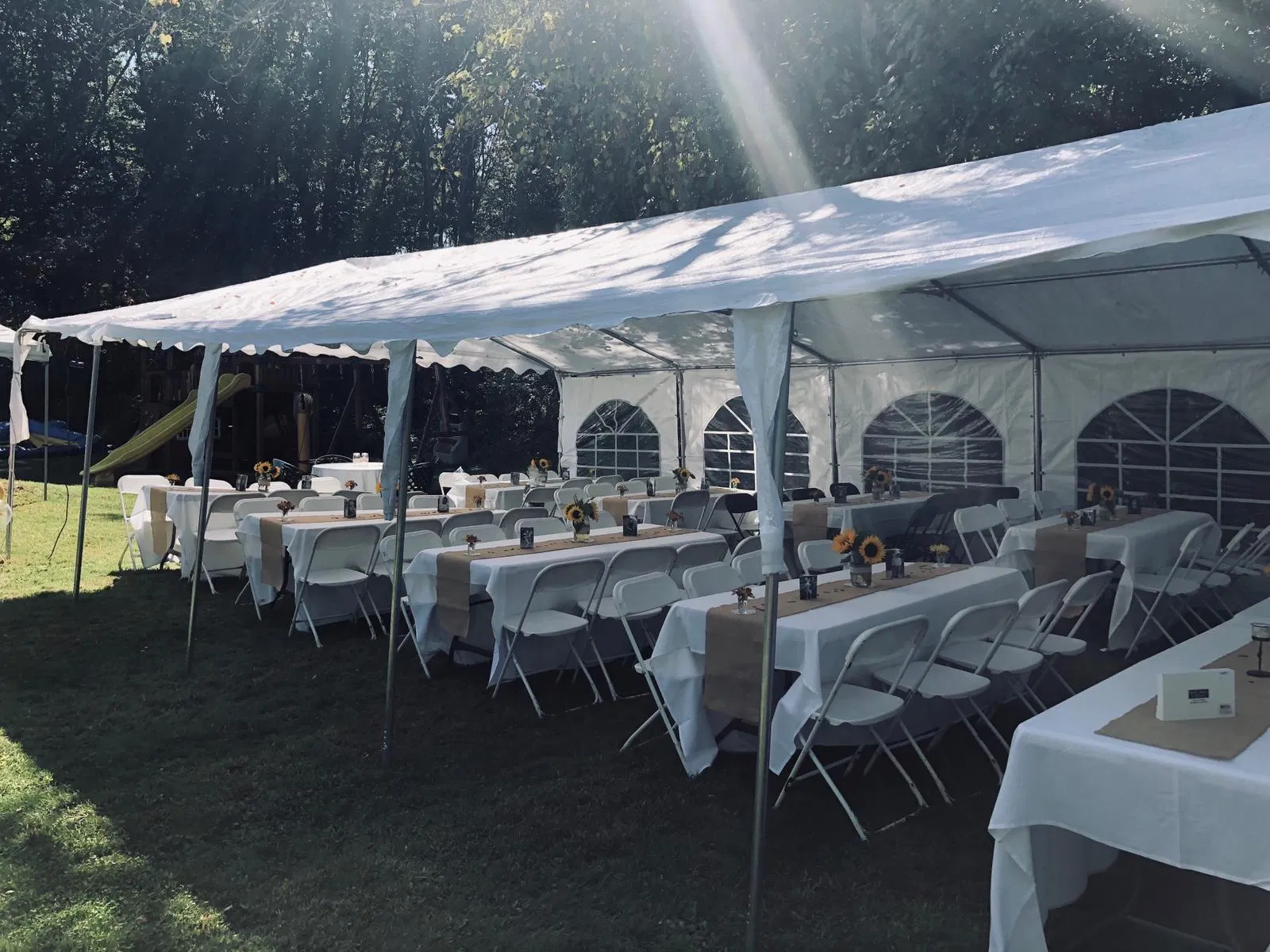 14X 108 Inch Wedding Party Natural Jute Table Runner