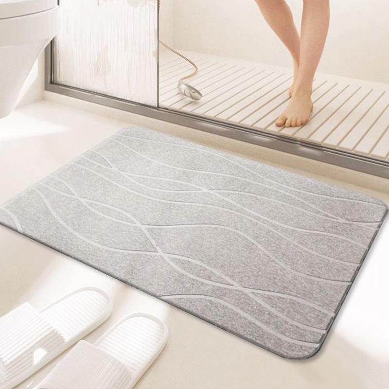 Cheap Factory Price Floor Wave Edge Bath Shower Non Slip Bath Mat